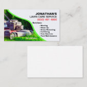 Maaien CleanUp Grass Verwijderen Gazonverzorging L Visitekaartje (Voorkant / Achterkant)