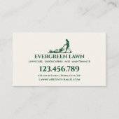 maaien grasverzorging gras landschapsarchitectuur  visitekaartje (Voorkant)