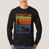 maaien in duitsland tuinieren landschap tuinman ga t-shirt (Voorkant)