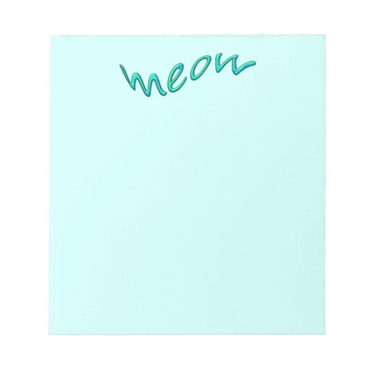 maaien notitieblok (Voorkant)