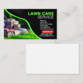 Maaien Opruimen Grass Verwijderen van gazon zorgdi Visitekaartje (Voorkant / Achterkant)