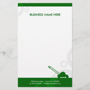 maaien van groene ringen briefpapier