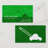 maaien van groene ringen visitekaartje (Voorkant / Achterkant)