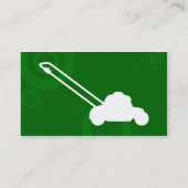 maaien van groene ringen visitekaartje (Achterkant)