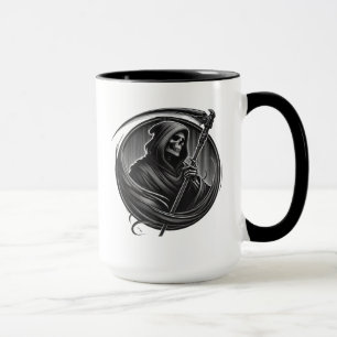 Maaiers met Sikkel Gothic Mok