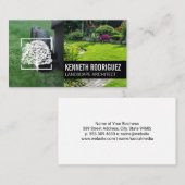 maaigras | achtertuin visitekaartje (Voorkant / Achterkant)