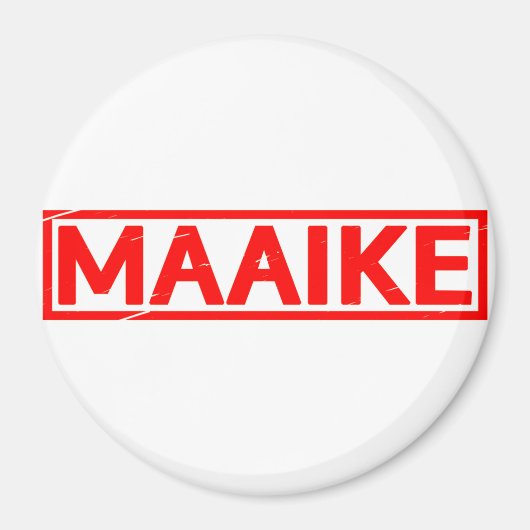 Maaike Stamp Magneet (Voorkant)