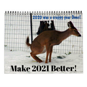 Maak 2021Better Deer Kalender