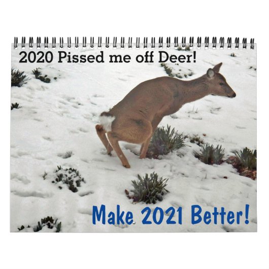 Maak 2021Better Deer Kalender (Hoes)