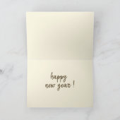 Maak 2024 brullen! Leuke luipaard print Nieuwjaar Kaart (Binnen)