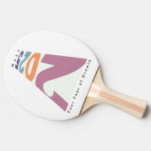 Maak 2025 jouw jaar van groei tafeltennisbatje (Zijkant)