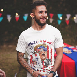 Maak 4 juli weer geweldig -Mannen T-shirt