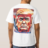 Maak 4 juli weer geweldig -Mannen T-shirt (Achterkant)