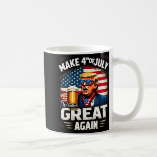 Maak 4 juli weer geweldig Trump-bier Drink Koffiemok