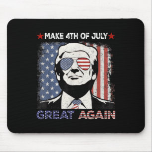 Maak 4 juli weer geweldig Trump Mannen Vrouwen 2 S Muismat