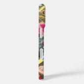 Maak 5 Foto Collage Familie Kinderen Met Monogram Case-Mate iPhone Case (Achterkant / Rechts)