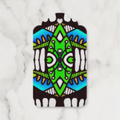 Maak Abstracte kunst om de Magic te laten gebeuren Cadeaulabels (Achterkant)