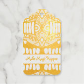 Maak Abstracte kunst om de Magic te laten gebeuren Cadeaulabels (Voorkant)