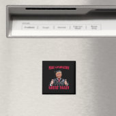 Maak Afstuderen Geweldig Weer Grappige Donald Trum Magneet (Insitu (Vaatwasser))
