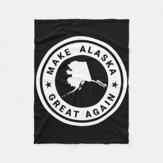 Maak Alaska weer groot, grappig, uniek Trump S5000 Fleece Deken