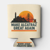 Maak Alcatraz weer geweldig grappig Blikjeskoeler (Achterkant)