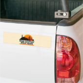 Maak Alcatraz weer geweldig grappig Bumpersticker (Op Truck)