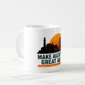 Maak Alcatraz weer geweldig grappig Koffiemok (Voorkant links)