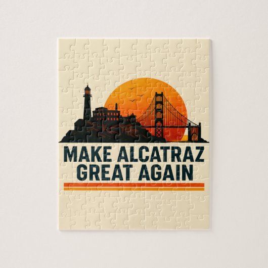 Maak Alcatraz weer geweldig grappig Legpuzzel (Verticaal)