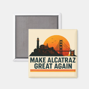 Maak Alcatraz weer geweldig grappig Magneet