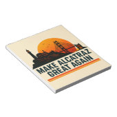 Maak Alcatraz weer geweldig grappig Notitieblok (Schuin)