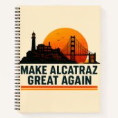 Maak Alcatraz weer geweldig grappig Notitieboek (Voorkant)