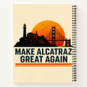 Maak Alcatraz weer geweldig grappig Notitieboek (Achterkant)