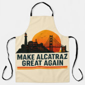 Maak Alcatraz weer geweldig grappig Schort (Voorkant)