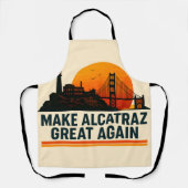 Maak Alcatraz weer geweldig grappig Schort (Voorkant)