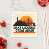 Maak Alcatraz weer geweldig grappig Servet (Insitu)