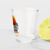 Maak Alcatraz weer geweldig grappig Shot Glas (Rechts)