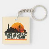 Maak Alcatraz weer geweldig grappig Sleutelhanger (Achterkant)