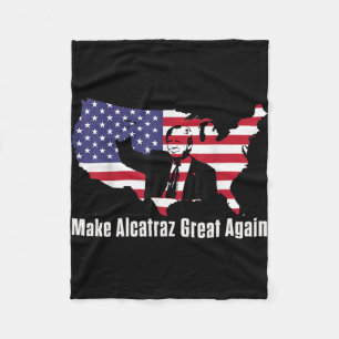 Maak Alcatraz weer geweldig Grappig Trump Alcatraz Fleece Deken