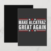 Maak Alcatraz weer geweldig Notitiekaartje (Voorkant / Achterkant)