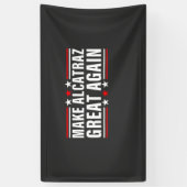 Maak Alcatraz weer geweldig Spandoek (Verticaal)