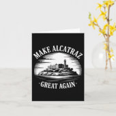 Maak Alcatraz weer geweldig Trump 3 Kaart (Gele Bloem)
