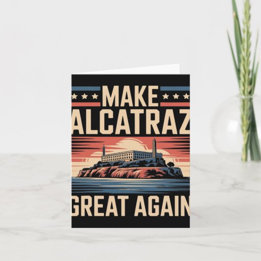Maak Alcatraz weer geweldig Trump 7 Kaart (Voorkant)