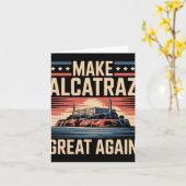 Maak Alcatraz weer geweldig Trump 7 Kaart (Gele Bloem)
