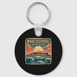 Maak Alcatraz weer geweldig Trump Sleutelhanger