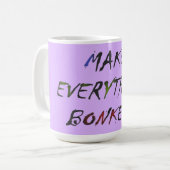 Maak alles gek Bonkers Koffiemok (Voorkant links)