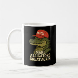 Maak Alligators Groot Opnieuw – Klassieke MAGA Gat Koffiemok