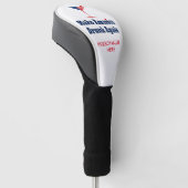 MAAK AMERICA OPNIEUW DRINK GOLFHEADCOVER (Schuin)
