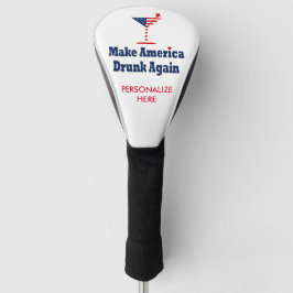 MAAK AMERICA OPNIEUW DRINK GOLFHEADCOVER
