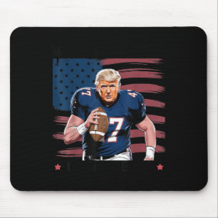 Maak American Football Groot Again Trump Usa Vlag  Muismat