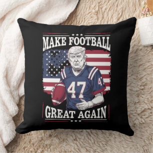 Maak American Football Groot Opnieuw Vintage USA V Kussen
